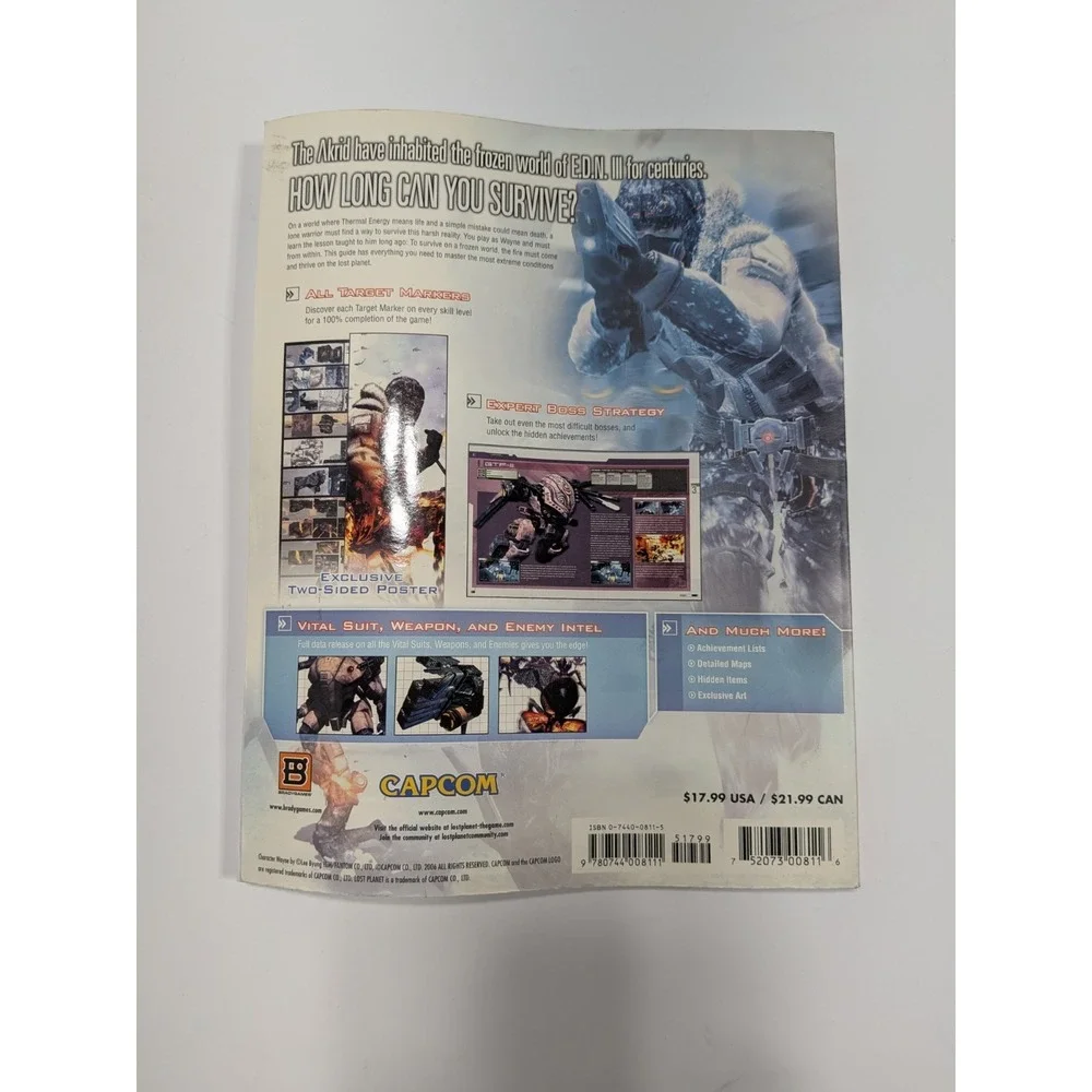 Lost Planet: Extreme Condition – BradyGames Official Strategy‎ Guide (Xbox 360)